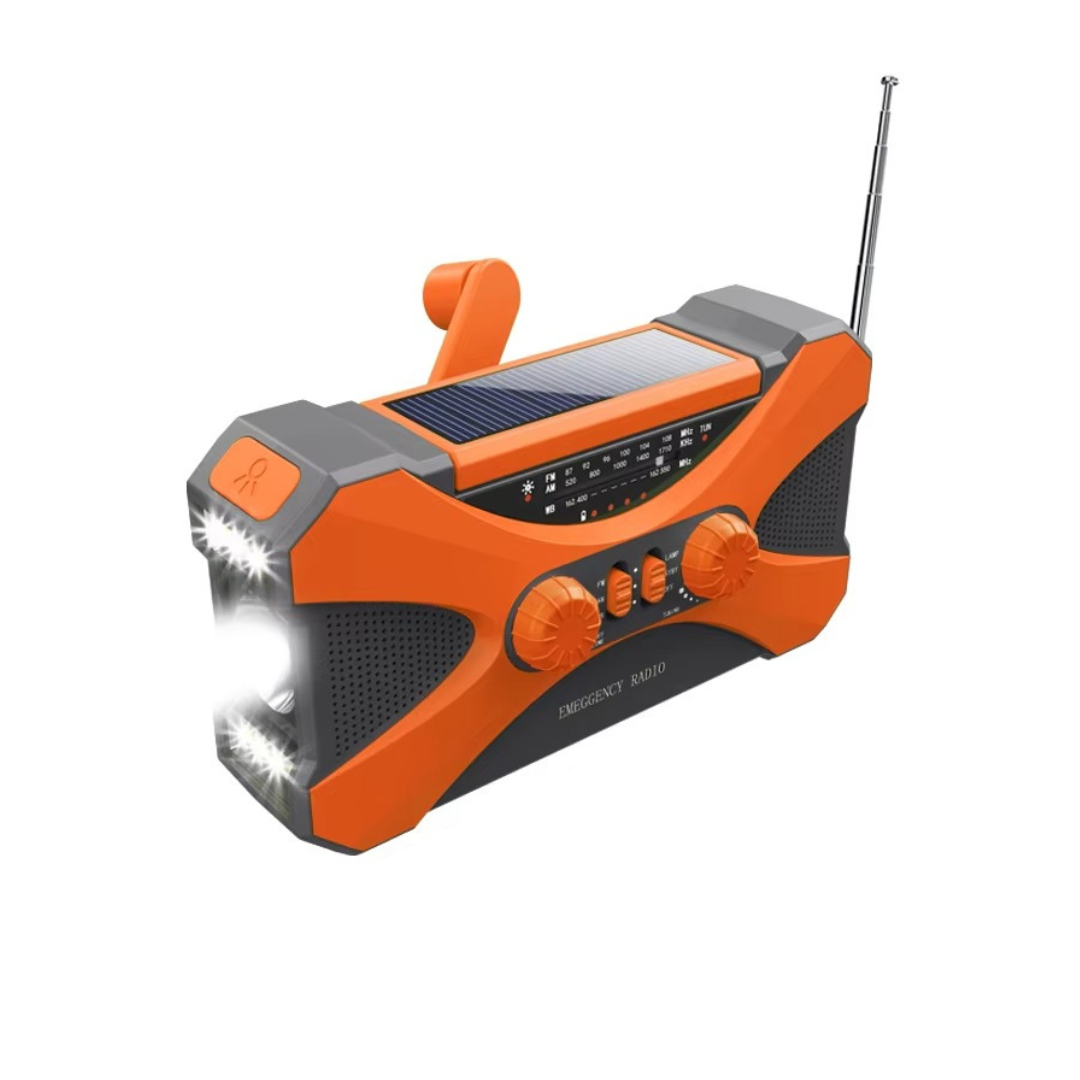 Emergency Radio – 10,000mAh Solar, AM/FM/NOAA